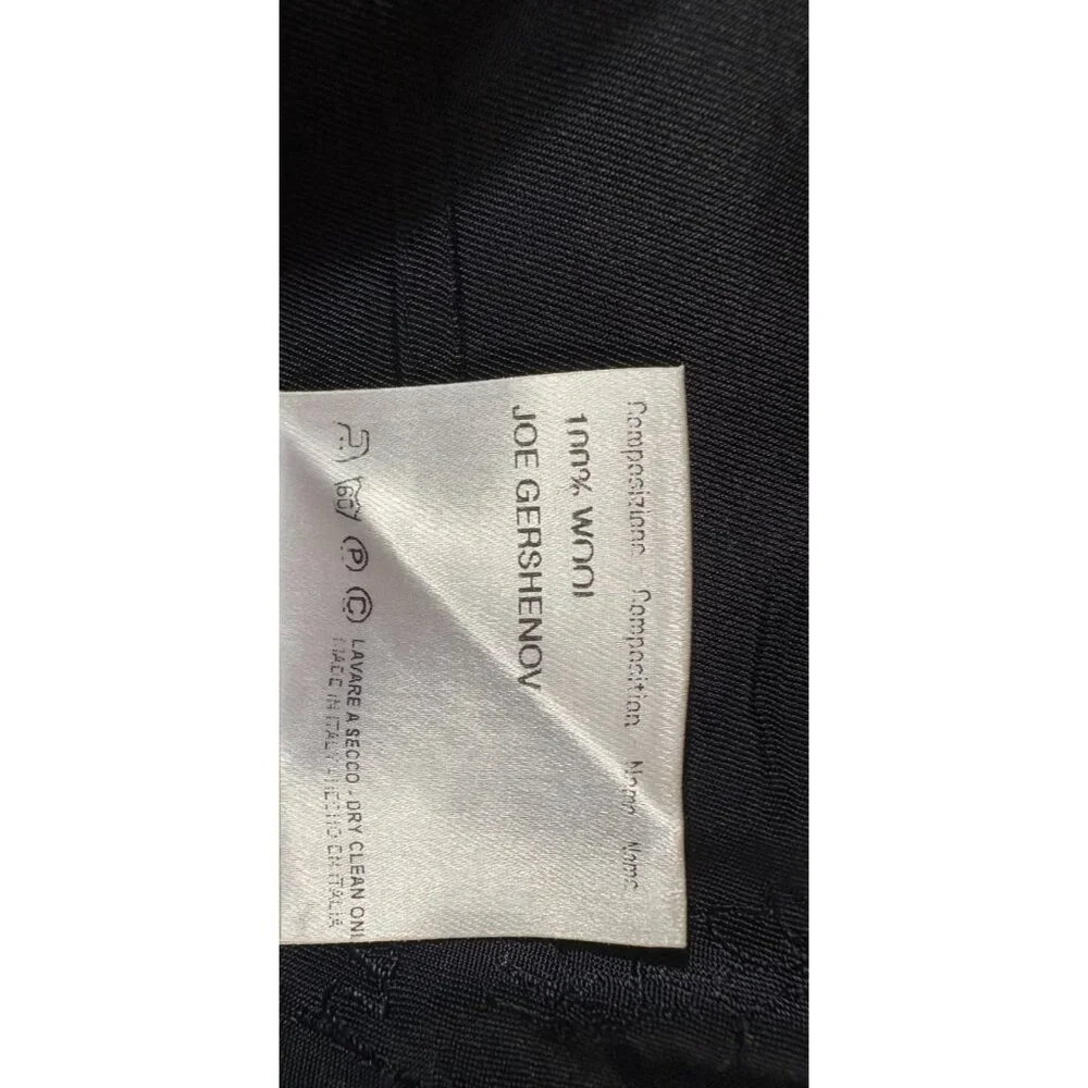 Brioni Traiano 100% Wool knit Blazer Jacket size 50 color Navy made in Italy